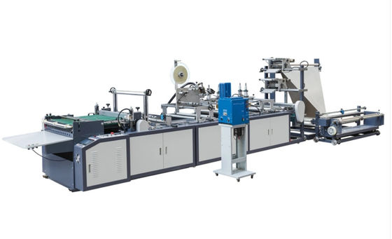 Ελεγχόμενο από PLC αυτόματο τριών πλευρών σφραγίσματος τσάντα κατασκευής μηχανή 150pcs / min υψηλή ταχύτητα